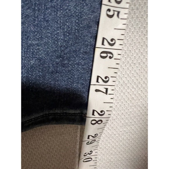 Old Navy Jegging Women Sz 12 Elastic Waist Inseam is 28 Blue Denim - Picture 16 of 16